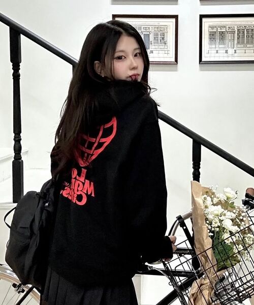 LMCの「HEART GLOBE HOODIE black(パーカー・レディース・その他・S/M/L/XL)」の12枚目の写真