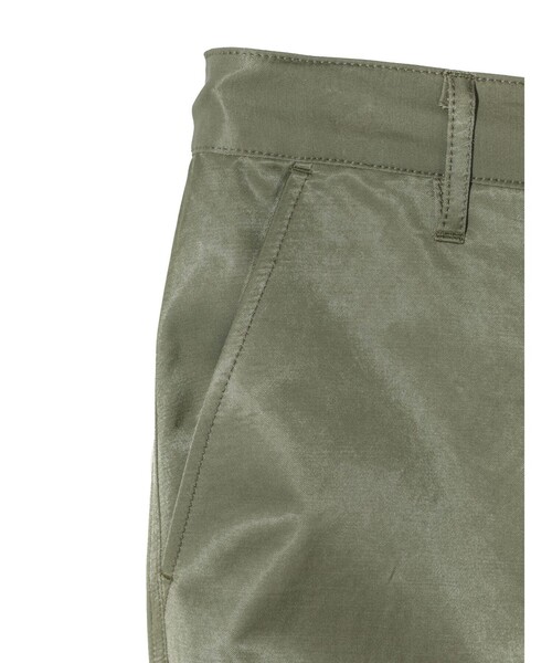 MIDIUMISOLID(ミディウミソリッド)の「MIDIUMISOLID Men’s ブリーチサテンパラシュートパンツ(その他パンツ・メンズ・ブラック/カーキ・48)」の16枚目の写真