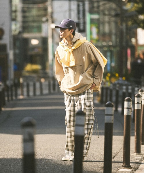 niko and...(ニコアンド)の「チェックカーゴパンツ(カーゴパンツ・メンズ・その他1/ブルー・MEDIUM/LARGE)」の17枚目の写真