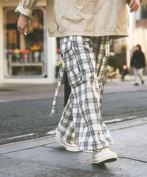 niko and...(ニコアンド)の「チェックカーゴパンツ(カーゴパンツ・メンズ・その他1/ブルー・MEDIUM/LARGE)」の19枚目の写真