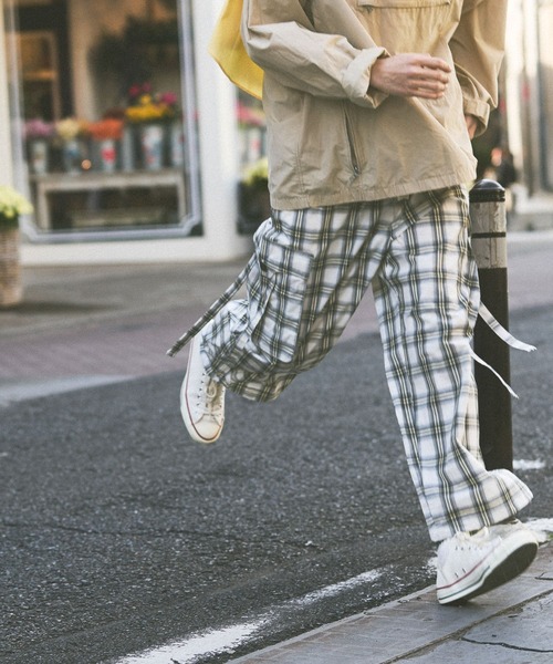 niko and...(ニコアンド)の「チェックカーゴパンツ(カーゴパンツ・メンズ・その他1/ブルー・MEDIUM/LARGE)」の20枚目の写真