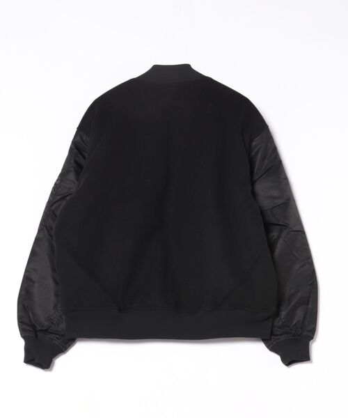 SITRY（シトリー）の「Various MA-1 Flight Jacket/オーバーサイズ 袖切替 MA-1 フライトジャケット ボマージャケット ブルゾン（MA-1・メンズ・ブラック/ブラック系その他/ブラック系その他2・L/M/LL）」の21枚目の写真