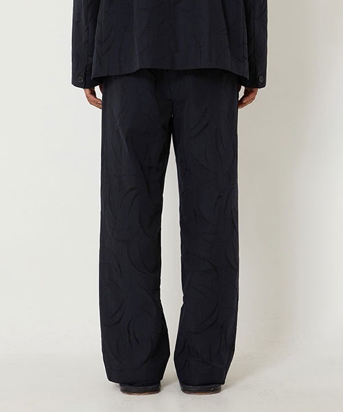 BLUE BLUE JAPAN（ブルーブルージャパン）の「タテメブキ トラウザーズ（その他パンツ・メンズ・ダークネイビー・M/XL/S/L）」の4枚目の写真