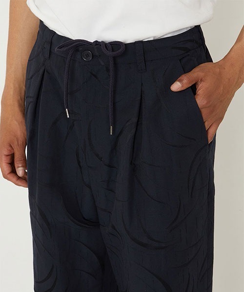 BLUE BLUE JAPAN（ブルーブルージャパン）の「タテメブキ トラウザーズ（その他パンツ・メンズ・ダークネイビー・M/XL/S/L）」の5枚目の写真