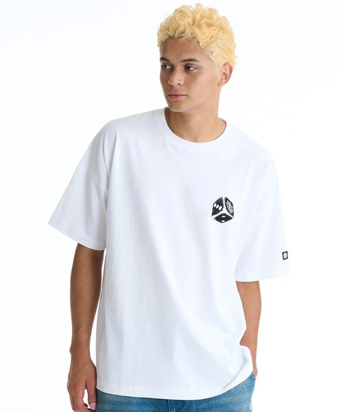 ELEMENT(エレメント)の「ELEMENT/エレメント 半袖 Tシャツ バックプリント BG021208(Tシャツ/カットソー・メンズ・ブラック/ブラック×ベージュ/ホワイト・XL/L/M)」の4枚目の写真