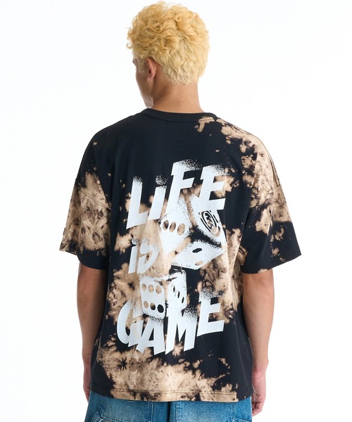 ELEMENT(エレメント)の「ELEMENT/エレメント 半袖 Tシャツ バックプリント BG021208(Tシャツ/カットソー・メンズ・ブラック/ブラック×ベージュ/ホワイト・XL/L/M)」の13枚目の写真