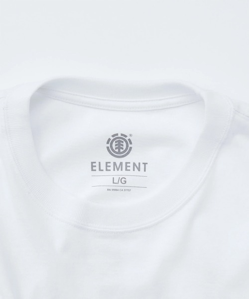 ELEMENT(エレメント)の「ELEMENT/エレメント 半袖 Tシャツ バックプリント BG021208(Tシャツ/カットソー・メンズ・ブラック/ブラック×ベージュ/ホワイト・XL/L/M)」の9枚目の写真
