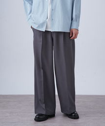 B.C STOCK | ワイドレッグスラックス(スラックス)