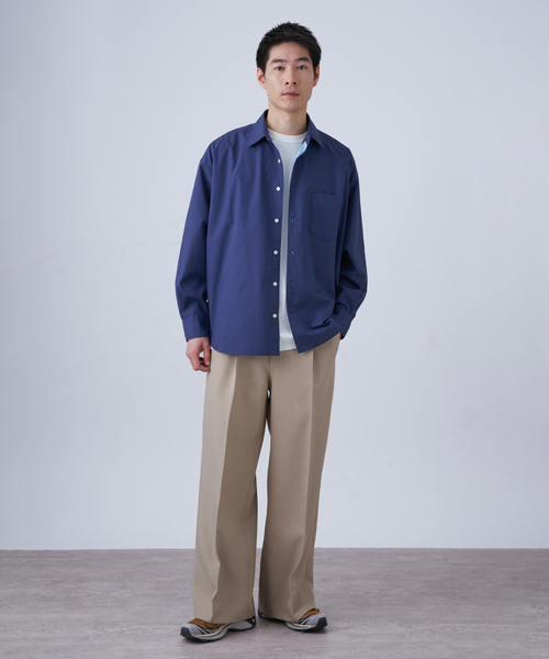 ワイドレッグスラックス（スラックス）｜B.C STOCK（ベーセーストック