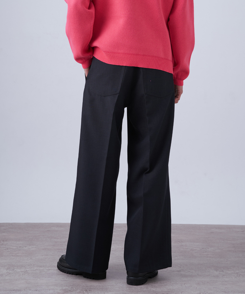 B.C STOCK（ベーセーストック）の「ワイドレッグスラックス（スラックス・メンズ・ネイビー/ベージュ/チャコールグレー・LARGE/MEDIUM）」の15枚目の写真