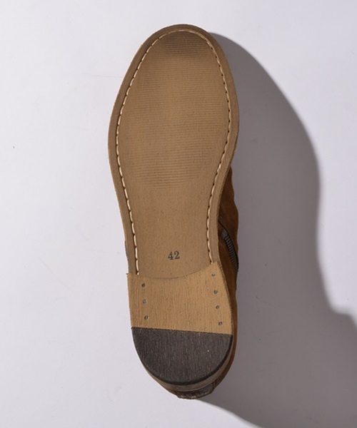 SHIPS JET BLUE(シップスジェットブルー)の「SHIPS JET BLUE(シップス ジェットブルー): サイドジップ ミドルカットブーツ ■(ブーツ・メンズ・ブラック/ブラウン・43/41/42/40)」の14枚目の写真