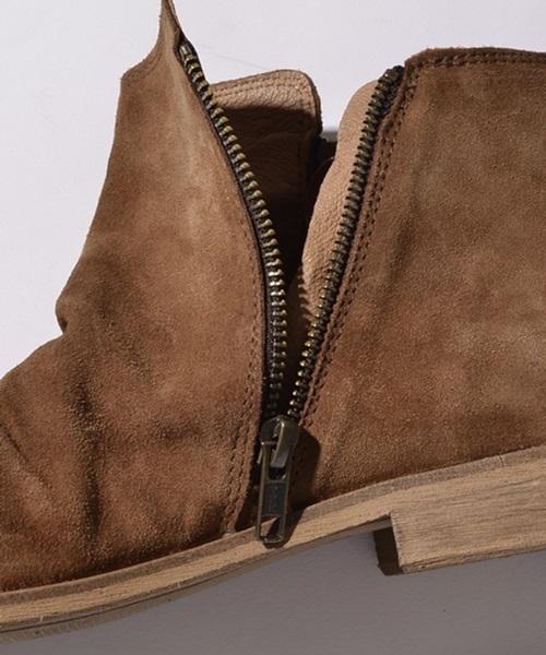 SHIPS JET BLUE(シップスジェットブルー)の「SHIPS JET BLUE(シップス ジェットブルー): サイドジップ ミドルカットブーツ ■(ブーツ・メンズ・ブラック/ブラウン・43/41/42/40)」の15枚目の写真