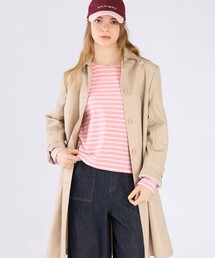 To b. by agnes b.（トゥービーバイアニエスベー）の「ツイル Aライン コート "Pimilico"（ダッフルコート）」