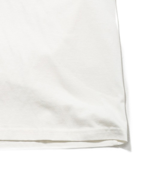 FRUIT OF THE LOOM(フルーツオブザルーム)の「【FRUIT OF THE LOOM】19/-スラブ天竺Tシャツ2 / フルーツオブザルーム 半袖 メッセージTシャツ(Tシャツ/カットソー・メンズ・アイボリー/ホワイト/チャコールグレー・S/M/L)」の9枚目の写真
