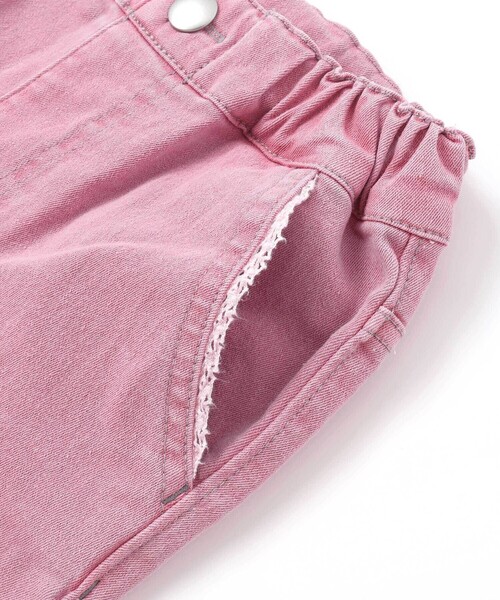 BeBe（ベベ）の「ジョグデニムフレアロングパンツ（デニムパンツ・キッズ・ピンク/ブルー・140cm/130cm/150cm/120cm/110cm）」の15枚目の写真