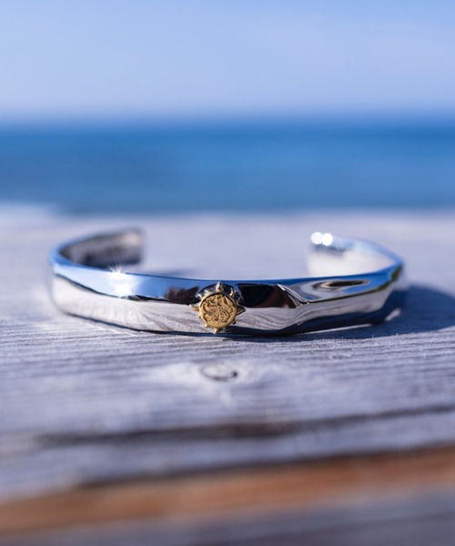 セール】Sunstone bangle/【ハワイアンジュエリー】【サージカル