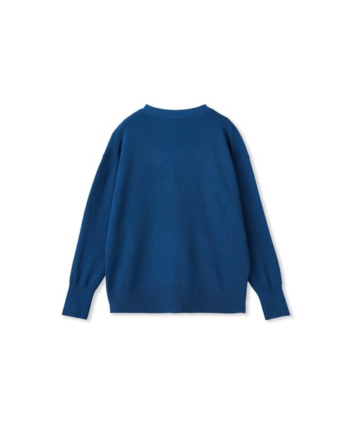 LAUTREAMONT（ロートレアモン）の「Brisbane Vネックカーディガン≪洗える≫（カーディガン/ボレロ・レディース・ブラック/グリーン系その他/ベージュ/オフホワイト・9号）」の14枚目の写真