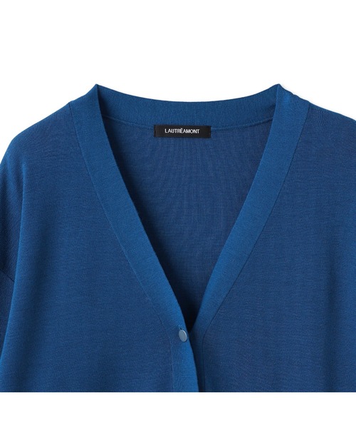 LAUTREAMONT（ロートレアモン）の「Brisbane Vネックカーディガン≪洗える≫（カーディガン/ボレロ・レディース・ブラック/グリーン系その他/ベージュ/オフホワイト・9号）」の15枚目の写真