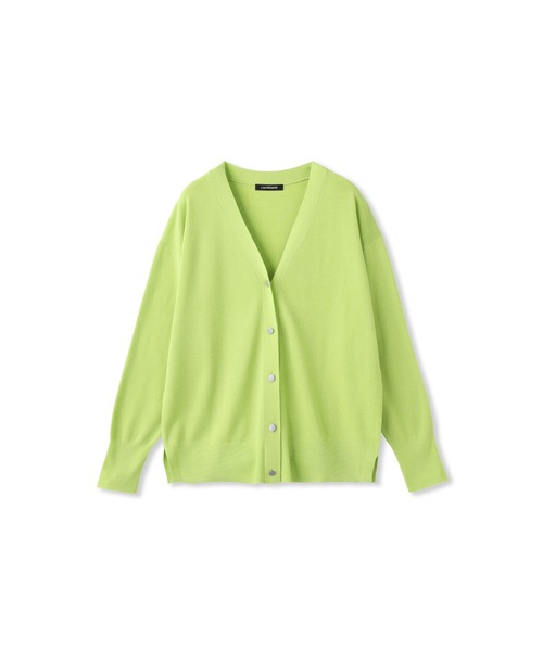 LAUTREAMONT（ロートレアモン）の「Brisbane Vネックカーディガン≪洗える≫（カーディガン/ボレロ・レディース・ブラック/グリーン系その他/ベージュ/オフホワイト・9号）」の5枚目の写真