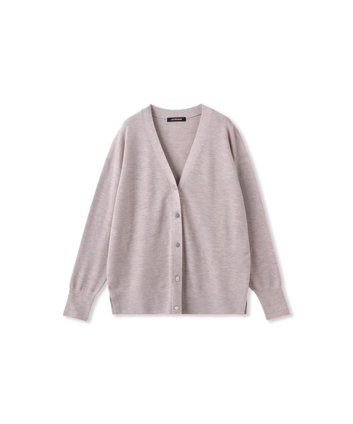 LAUTREAMONT（ロートレアモン）の「Brisbane Vネックカーディガン≪洗える≫（カーディガン/ボレロ・レディース・ブラック/グリーン系その他/ベージュ/オフホワイト・9号）」の9枚目の写真