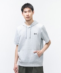 UNDER ARMOUR | アンダーアーマー  UAライバル ライトウエイト テリー ショートスリーブ フーディー(パーカー)