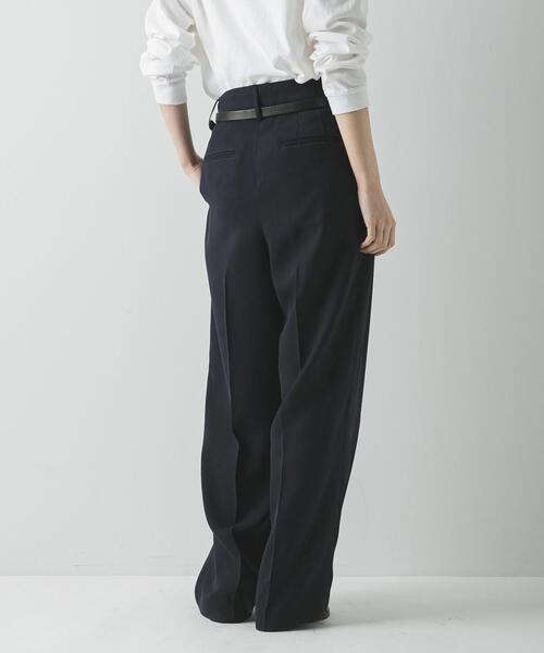 URBAN RESEARCH（アーバンリサーチ）の「ダブルクロスキュプラパンツ（その他パンツ・レディース・ブラウン/ブラック/ネイビー・42/38/40/36）」の8枚目の写真