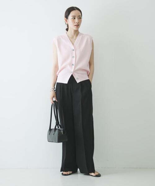 URBAN RESEARCH(アーバンリサーチ)の「ダブルクロスキュプラパンツ(その他パンツ・レディース・ブラウン/ブラック/ネイビー・42/38/40/36)」の22枚目の写真