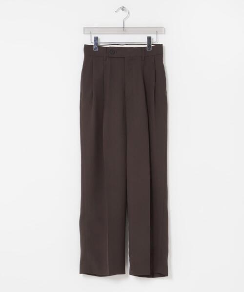 URBAN RESEARCH(アーバンリサーチ)の「ダブルクロスキュプラパンツ(その他パンツ・レディース・ブラウン/ブラック/ネイビー・42/38/40/36)」の9枚目の写真