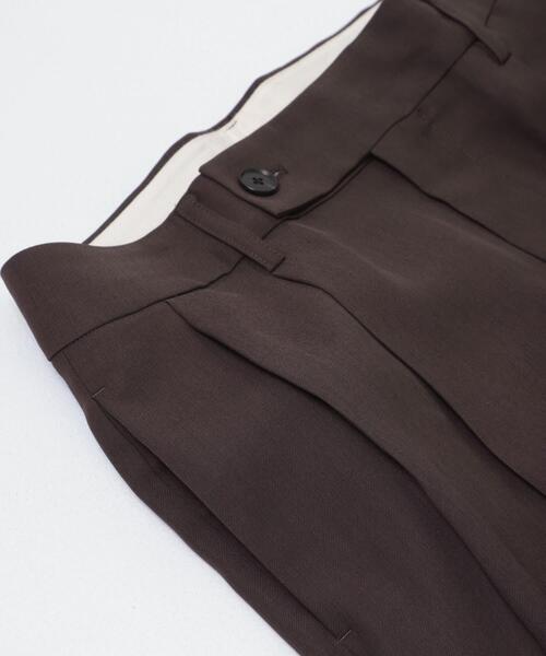 URBAN RESEARCH（アーバンリサーチ）の「ダブルクロスキュプラパンツ（その他パンツ・レディース・ブラウン/ブラック/ネイビー・42/38/40/36）」の12枚目の写真