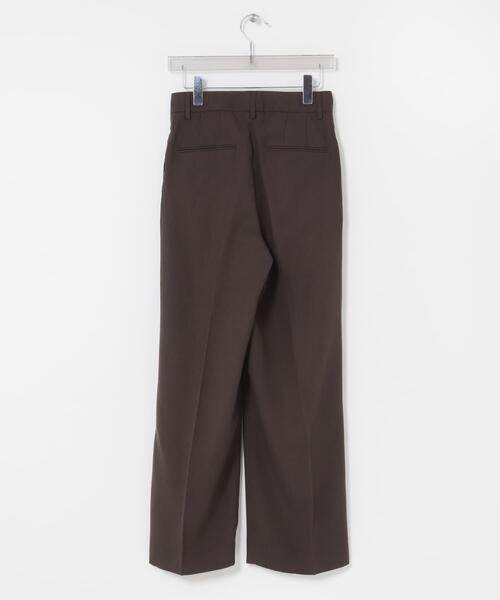 URBAN RESEARCH（アーバンリサーチ）の「ダブルクロスキュプラパンツ（その他パンツ・レディース・ブラウン/ブラック/ネイビー・42/38/40/36）」の14枚目の写真