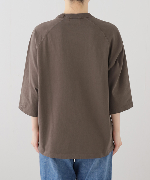 journal standard L'essage（ジャーナルスタンダードレサージュ）の「【GOOD ROCK SPEED / グッドロックスピード】26ORG002W ラグランT（Tシャツ/カットソー・レディース・ブラウン・FREE）」の13枚目の写真