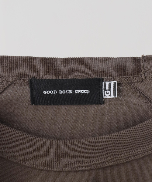journal standard L'essage（ジャーナルスタンダードレサージュ）の「【GOOD ROCK SPEED / グッドロックスピード】26ORG002W ラグランT（Tシャツ/カットソー・レディース・ブラウン・FREE）」の16枚目の写真