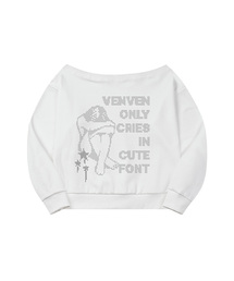 VENHIT（ベンヒット）の「VCF CRY ワンオフショルダースウェットシャツ（スウェット）」