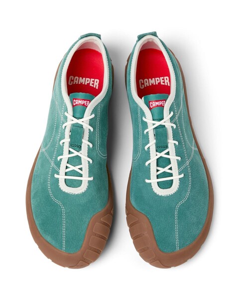 CAMPER（カンペール）の「[カンペール] PEU PATH+ / レザースニーカー（スニーカー・メンズ・グリーン・25.0cm/25.5cm/27.0cm/27.5cm/29.0cm/28.0cm）」の4枚目の写真