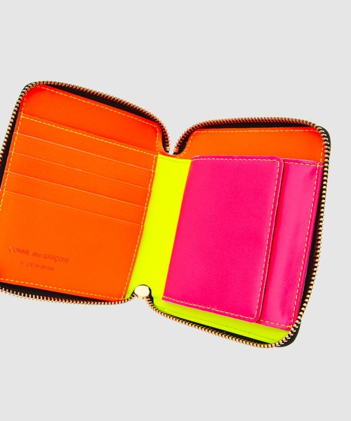 SUPER FLUO】ZIP WALLET（財布）｜Wallet COMME des GARCONS