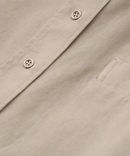 RIVE DROITE（リヴドロワ）の「【セットアップ着用可能】ガーメントダイコットンツイルシャツ（シャツ/ブラウス・レディース・サックスブルー/ライトベージュ/ピンク・FREE）」の13枚目の写真