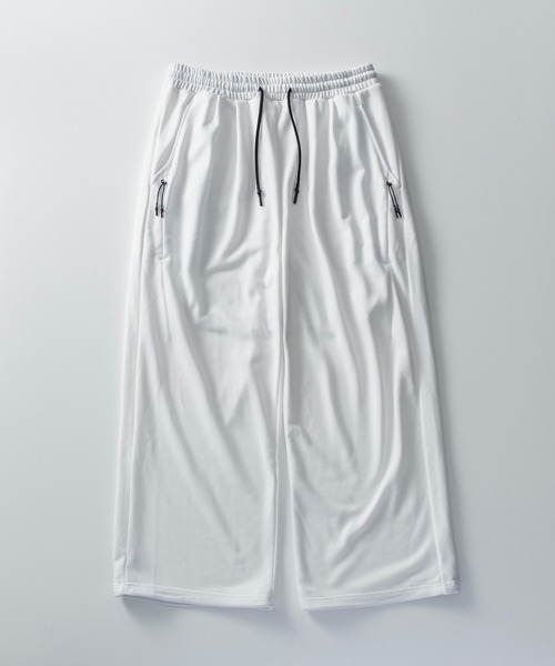 +phenix(プラスフェニックス)の「+phenix(プラスフェニックス) TECH SWEAT WIDE PANTS / テック スウェット ワイドパンツ(スウェットパンツ・メンズ・ブラック/ホワイト/チャコール・M/XL/L)」の22枚目の写真