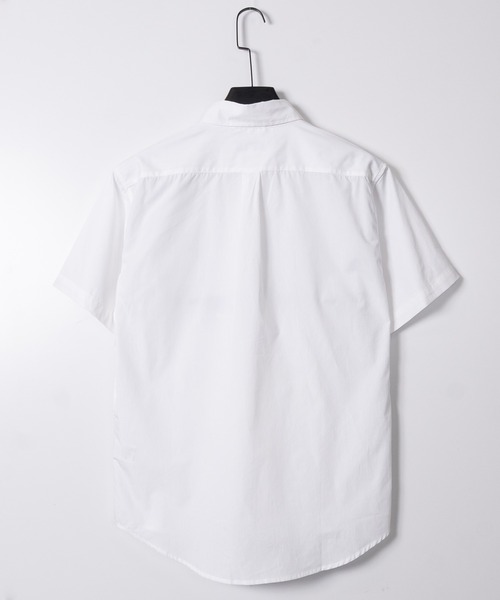 U.S. POLO ASSN.(ユーエスポロアッスン)の「【18】〔U.S.POLO ASSN/ユーエスポロアッスン〕ブロード ワンポイントロゴ 半袖ボタンダウン シャツ(シャツ/ブラウス・メンズ・インディゴブルー/ネイビー/ライトブルー/ブラック/ホワイト・MEDIUM/X-LARGE/LARGE)」の10枚目の写真