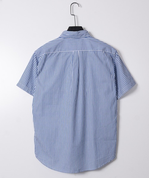 U.S. POLO ASSN.(ユーエスポロアッスン)の「【18】〔U.S.POLO ASSN/ユーエスポロアッスン〕ブロード ワンポイントロゴ 半袖ボタンダウン シャツ(シャツ/ブラウス・メンズ・インディゴブルー/ネイビー/ライトブルー/ブラック/ホワイト・MEDIUM/X-LARGE/LARGE)」の13枚目の写真
