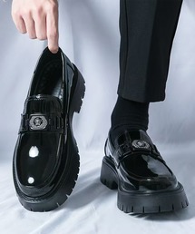 CALIFORNIA OUTFITTERS | C 2C91-NK 厚底 ビットローファー ボリュームソール シューズ(ローファー)