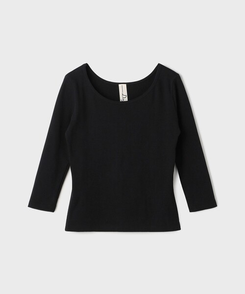 Diagram（ダイアグラム）の「テレコカットトップ（Tシャツ/カットソー・レディース・ブラック/ホワイト・36）」の14枚目の写真