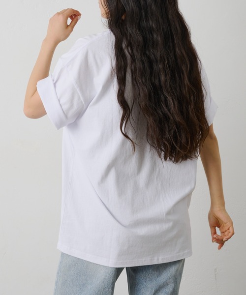 COLONY 2139(コロニートゥーワンスリーナイン)の「ConVenir / キャラクターポケットTEE(Tシャツ/カットソー・メンズ・ホワイト/ブラック/グレー・LARGE/MEDIUM)」の6枚目の写真