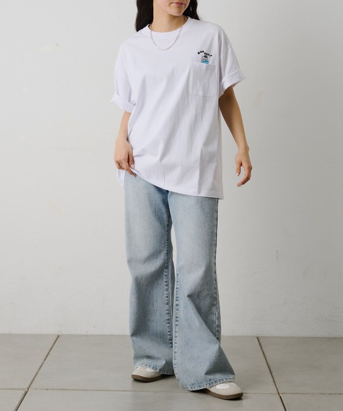 COLONY 2139(コロニートゥーワンスリーナイン)の「ConVenir / キャラクターポケットTEE(Tシャツ/カットソー・メンズ・ホワイト/ブラック/グレー・LARGE/MEDIUM)」の8枚目の写真