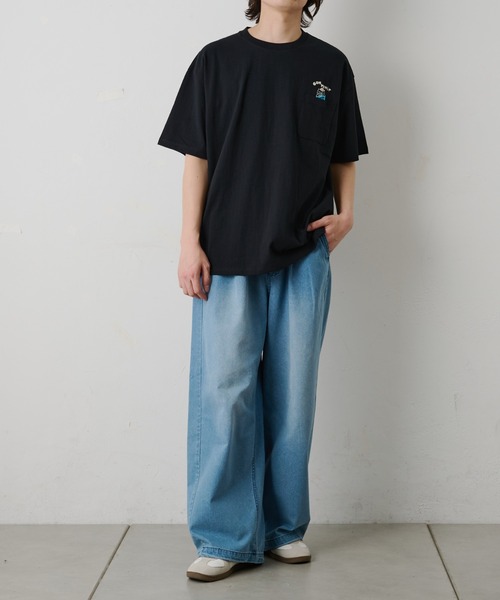 COLONY 2139(コロニートゥーワンスリーナイン)の「ConVenir / キャラクターポケットTEE(Tシャツ/カットソー・メンズ・ホワイト/ブラック/グレー・LARGE/MEDIUM)」の16枚目の写真