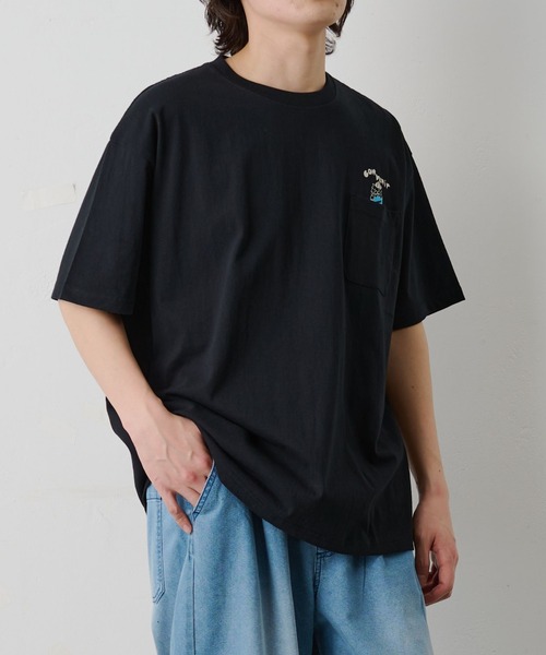 COLONY 2139(コロニートゥーワンスリーナイン)の「ConVenir / キャラクターポケットTEE(Tシャツ/カットソー・メンズ・ホワイト/ブラック/グレー・LARGE/MEDIUM)」の15枚目の写真