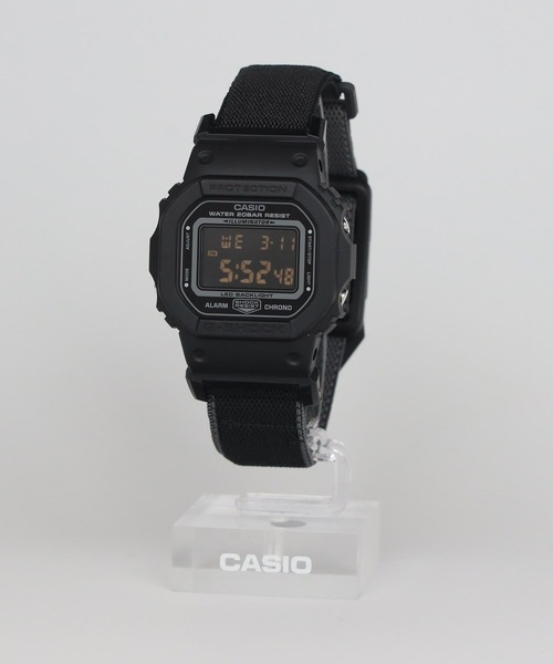 G-SHOCK(ジーショック)の「NEW CLOTH BANDシリーズ / DW-5600MNC-1JF(デジタル腕時計・メンズ・ブラック・FREE)」の15枚目の写真
