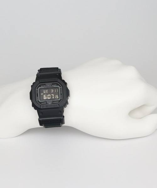 G-SHOCK(ジーショック)の「NEW CLOTH BANDシリーズ / DW-5600MNC-1JF(デジタル腕時計・メンズ・ブラック・FREE)」の21枚目の写真