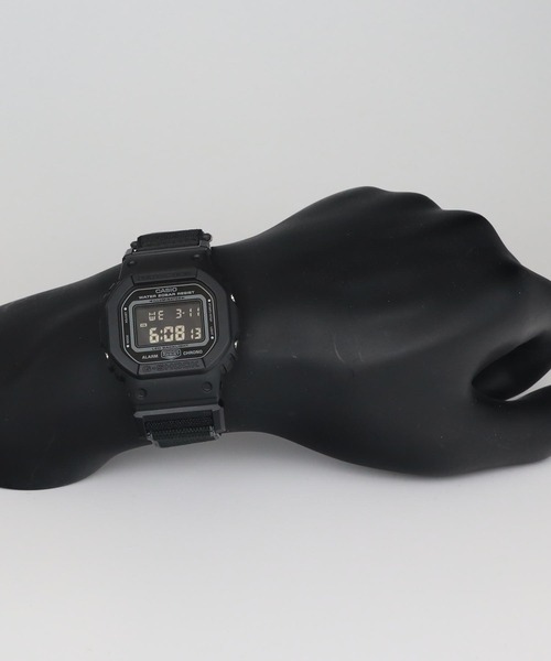G-SHOCK(ジーショック)の「NEW CLOTH BANDシリーズ / DW-5600MNC-1JF(デジタル腕時計・メンズ・ブラック・FREE)」の22枚目の写真