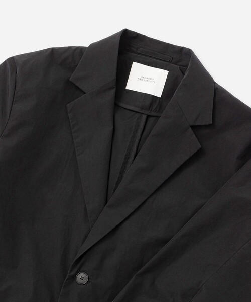 Saturdays NYC（サタデーズ ニューヨークシティ ）の「Mirza Easy Wear Blazer（その他アウター・メンズ・ブラック/ダークブラウン・S/L/M）」の4枚目の写真