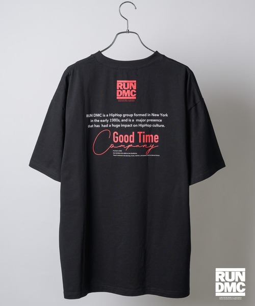 Good Time Apartment(グッドタイムアパートメント)の「【Good Time Apartment】【キッズサイズ有り】King of Good Time Tee『RUN DMC』(Tシャツ/カットソー・レディース・ブラック・150/XL/M)」の3枚目の写真
